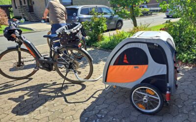 Unser erster Fahrrad Ausflug